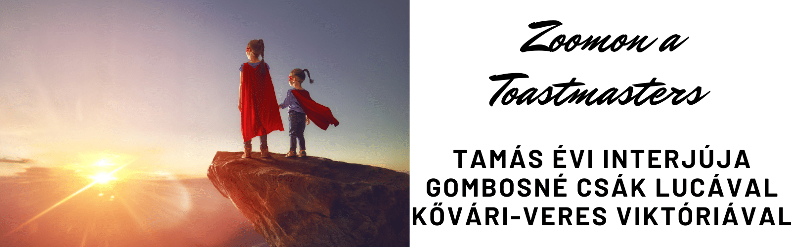 You are currently viewing Zoomon a Toastmasters – Tamás Évi interjúja az online találkozók bevezetéséről